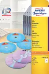 AVERY Zweckform Etiquette CD/DVD SuperSize, blanc