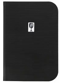 Securit Protège-menus ESSENTIAL, A4, noir