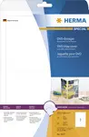 HERMA Jaquette DVD, pour étuis DVD, 183,0 x 273,0 mm, blanc