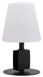 Securit Lampe de bureau à LED MICHELLE, noir/blanc