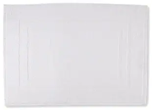 HYGOSTAR Tapis de bain, 500 x 700 mm, en coton, blanc