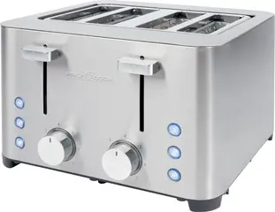 PROFI COOK Grille-pain 4 tranches PC-TA 1252, acier inox