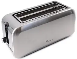 Little balance Grille-pain 4 tranches Dual Inox