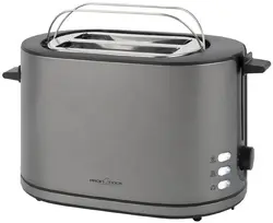 PROFI COOK Grille-pain 2 tranches PC-TA 1291, graphite