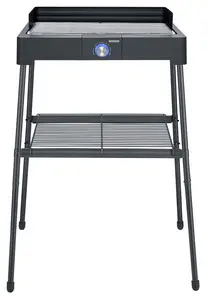 SEVERIN Barbecue électrique PG 8566, avec plaque de grill