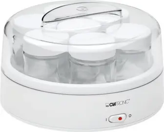 CLATRONIC Yaourtière JM 3344, blanc