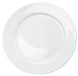 Esmeyer Assiette plate HEIKE, 250 mm, blanc, set de 6