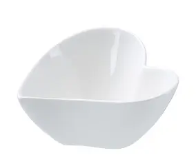 Ritzenhoff & Breker Bol à sauce GUSTO forme de coeur, blanc