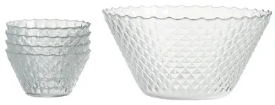 Ritzenhoff & Breker Kit Bols & saladier LUISA, 5 pièces