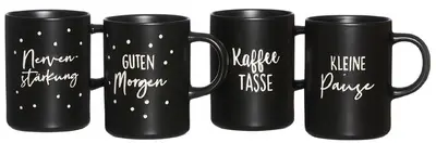 Ritzenhoff & Breker Kaffeebecher SVART, 390 ml