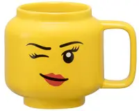LEGO Mug WINKING GIRL, 530 ml, dans carton, jaune