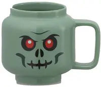 LEGO Mug GREEN SKELETON, 530 ml, dans carton, jaune
