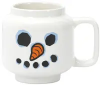 LEGO Tasse à café SNOWMAN, 255 ml, dans un carton, blanc