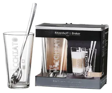 Ritzenhoff & Breker Set latte macchiato LENA