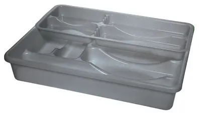 plast team Range-couverts "Double", argent