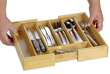 caterado by Esmeyer Range-couvert "Simon", en bambou