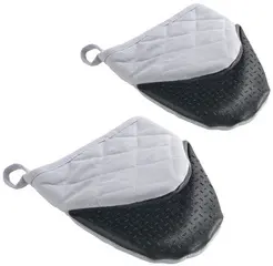 metaltex Gant de protection thermique antidérapant, set de 2