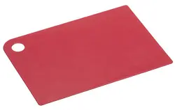 Plast team Planche à découper "Slim-Line", rouge