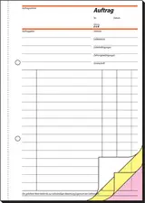 sigel Formularbuch "Bestellung", A5, 2 x 50 Blatt