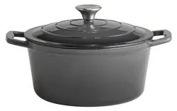 APS Casserole avec couvercle 5STARS, 6,0 litres, anthracite