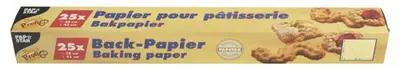 PAPSTAR Papier sulfurisé, feuilles, brun