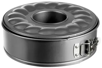 GastroMax Set de moules à manqué avec 2 fonds, 240 mm