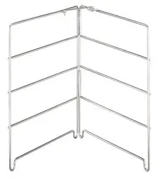 APS Support pour 4 plaques à pizza, (L)260x(P)250x(H)260 mm