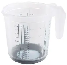 keeeper Broc gradué "massimo", 0,5 litre blanc/nordic-grey