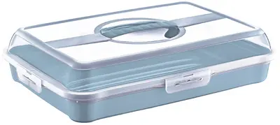 keeeper Boîte à gâteau "enrico", nordic-blue