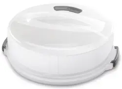 metaltex Cloche à gâteau ajustable et transportable