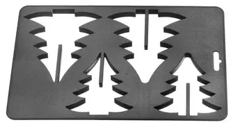 GastroMax Emporte-pièce 3D "Sapin en pain d'épices
