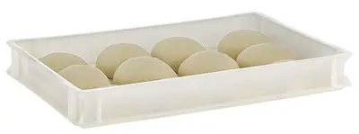 APS Récipient à pâte & boules de pizza, 600 x 400 x 90 mm