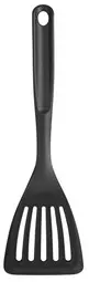 GastroMax Spatule, avec fentes, noir