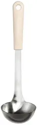 GastroMax Louche BIO, longueur: 310 mm, inox/crème
