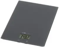 CLATRONIC Balance KW 3820, capacité de charge: 5 kg, gris