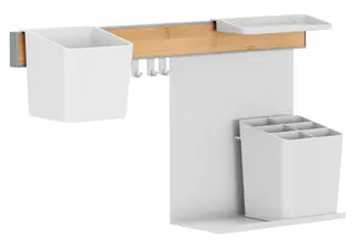 tesa KITCHEN Kit combi M, 7 pièces, blanc