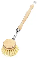 Peggy Perfect Brosse à vaisselle, en bois naturel, rond