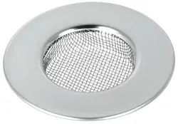 metaltex Filtre de lavabo, acier inoxydable, diamètre: 75 mm