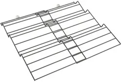 metaltex Porte-épices pour tiroir X-Pand, noir mat