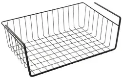 metaltex Panier suspendu Kanguro 40 LAVA, noir mat