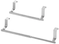 metaltex Porte-serviette, extensible, inox