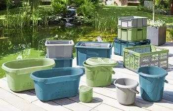 keeeper Caisse pliable professionnelle "eco Ben", sky blue