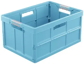 keeeper Profi-Klappbox "eco benno", 45 Liter, eco sky blue