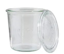 APS Bocal Weck avec couvercle, 290 ml, set de 6