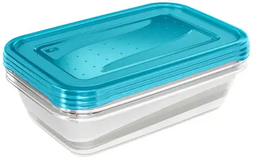keeeper Boîte de conservation "fredo fresh", 2,4 L, bleu