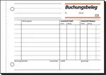 sigel Formularbuch "Buchungsbeleg", A6 quer, 50 Blatt