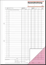 sigel Formularbuch "Kassenabrechnung", A4, 2 x 50 Blatt