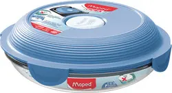 Maped PICNIK Assiette à déjeuner CONCEPT, en verre, bleu