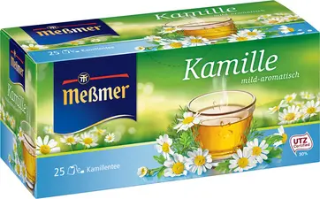 Meßmer Thé "camomille", arômes doux, paquet de 25