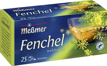 Meßmer Thé "fenouil", bienfaisant, paquet de 25